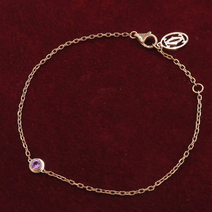 Cartier D'amour (diamants Légers) Bracelet Pink Sapphire [none Fee