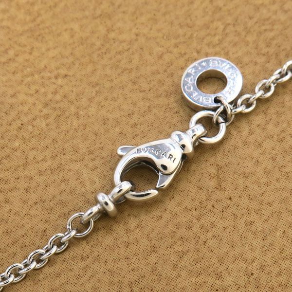 Bvlgari Tondo Diamond Charm Heart Necklace