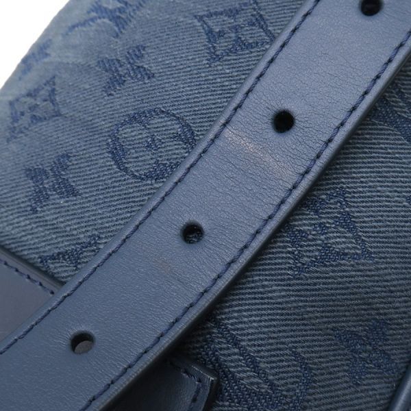 Louis Vuitton Monogram Denim Bum Bag Outdoor M44741
