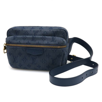 Louis Vuitton Monogram Denim Bum Bag Outdoor M44741