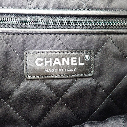 Chanel 22 Small As3260b1905794305 Handbag Shiny Calfskin Black Silver Hardware