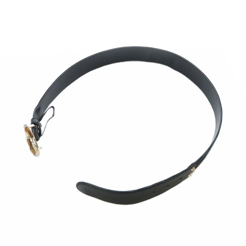 Gucci Belt GG Canvas Total Pattern Bamboo 138456 RI - OS