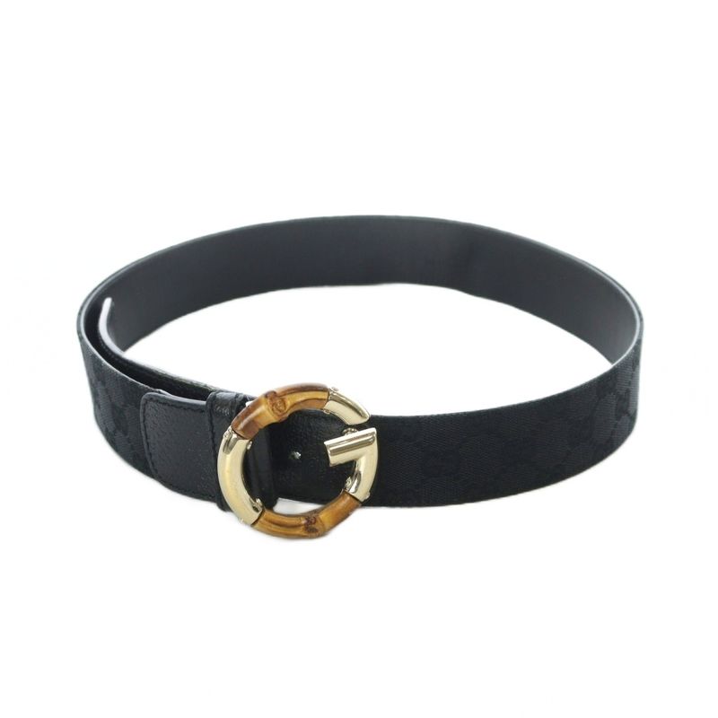 Gucci Belt GG Canvas Total Pattern Bamboo 138456 RI - OS