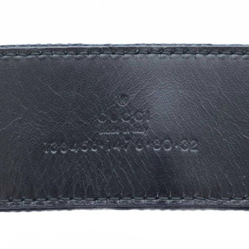 Gucci Belt GG Canvas Total Pattern Bamboo 138456 RI - OS