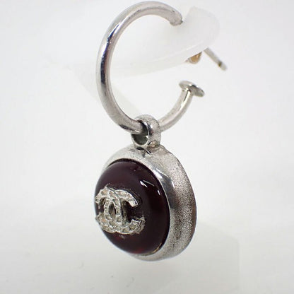 Chanel Coco Mark Earrings One Side J94-3