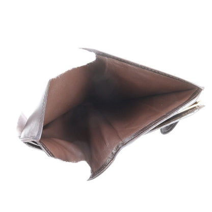 Gucci Horseshoe Clasp 035-2149 Leather Fold Wallet Compact Wallet Genuine