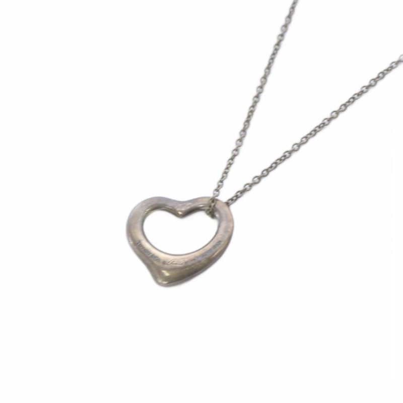 Tiffany & Co Tiffany & CO Open Heart Necklace Pendant 925 Silver