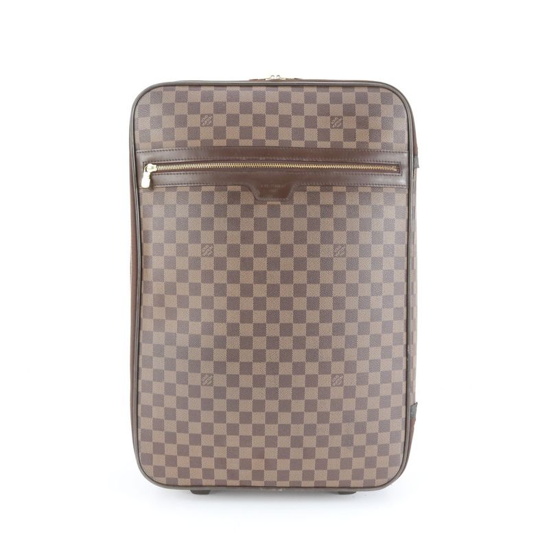 Louis Vuitton Damier Pegas 55 N23294 Leather Suitcase Carry Case Bag Business