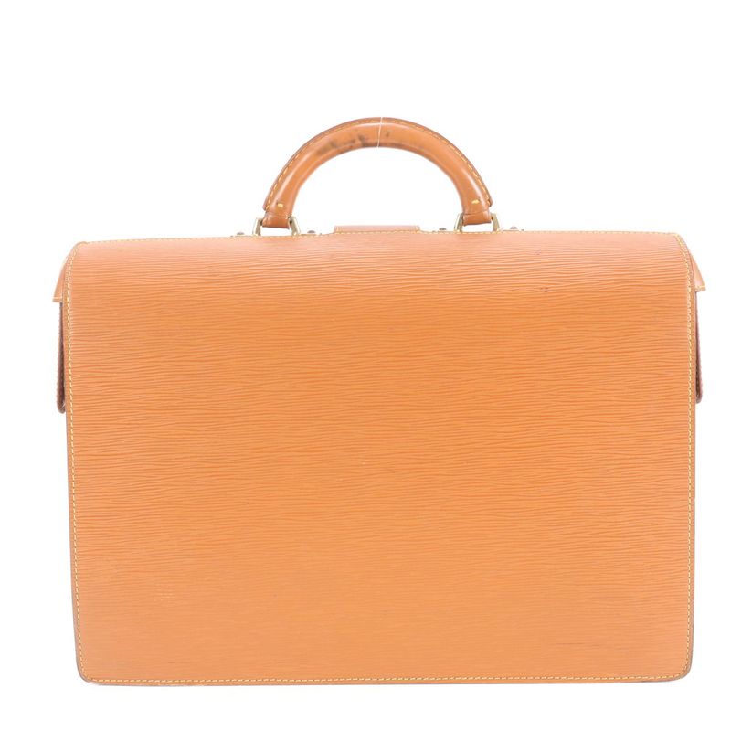 Louis Vuitton Epi Serviette Fermoire M54358 Leather Business Bag Document Bag