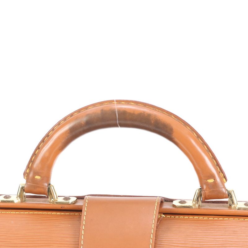 Louis Vuitton Epi Serviette Fermoire M54358 Leather Business Bag Document Bag