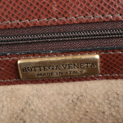 Bottega Veneta Leather Business Bag Document Bag Briefcase Tote Commuter Brown