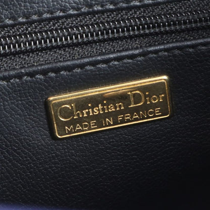 Vintage Christian Dior Oval CD Logo Leather Backpack Sac Backpack Gold Hardware