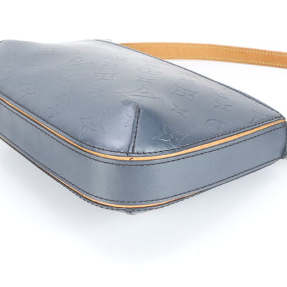 Louis Vuitton Monogram Matte Fowler Blue M55145 Leather Shoulder Bag Shoulder