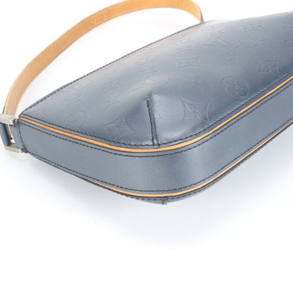 Louis Vuitton Monogram Matte Fowler Blue M55145 Leather Shoulder Bag Shoulder