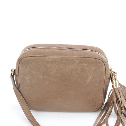 Gucci GG Soho Small Disco Leather Shoulder Bag Crossbody 308364 Genuine Leather