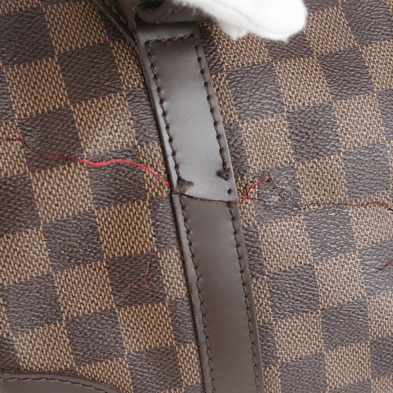 Louis Vuitton Damier Bar Cles - N52000 Leather Handbag Tote Brown Ladies RRM