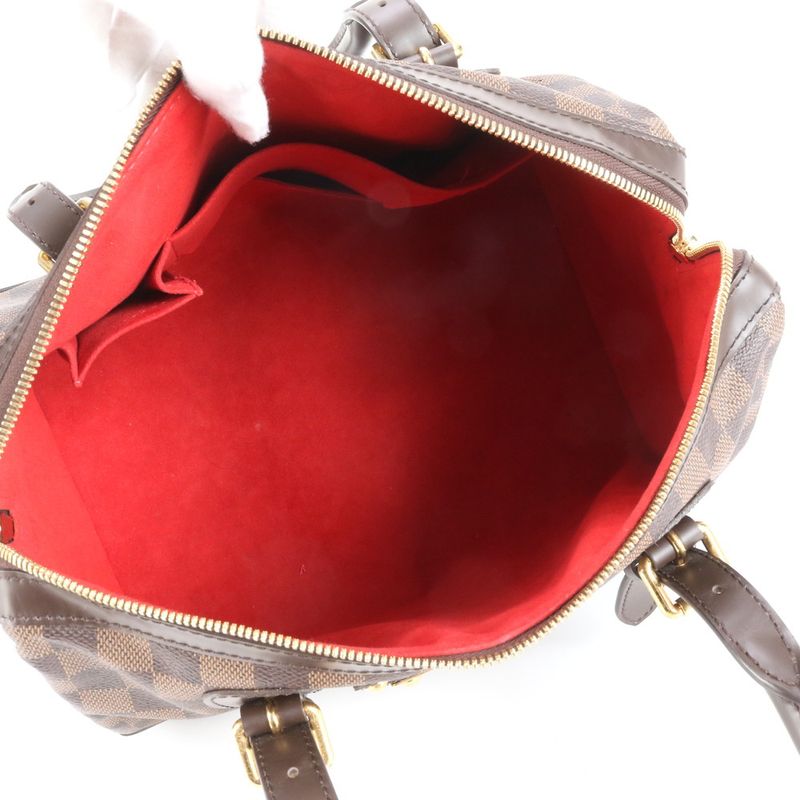 Louis Vuitton Damier Bar Cles - N52000 Leather Handbag Tote Brown Ladies RRM