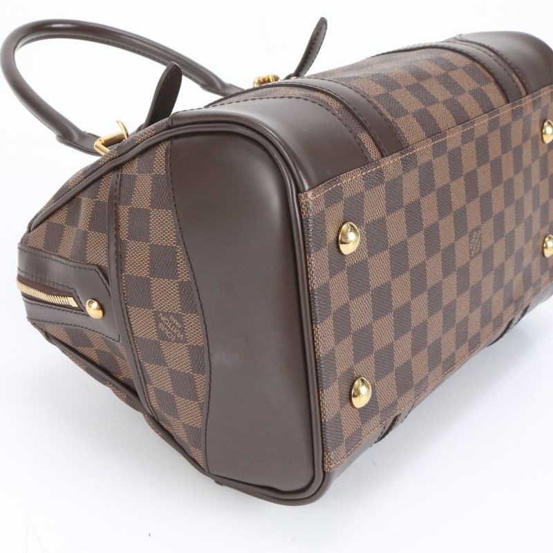 Louis Vuitton Damier Bar Cles - N52000 Leather Handbag Tote Brown Ladies RRM