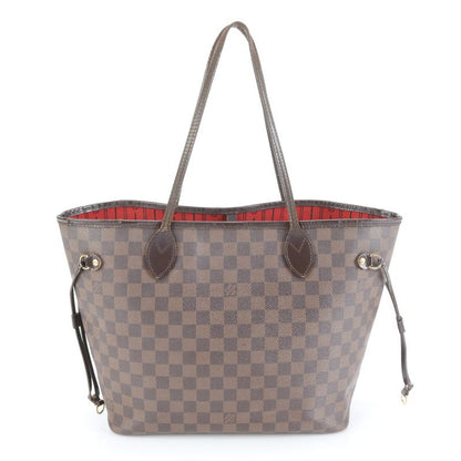 Louis Vuitton Damier Neverfull MM N51105 Leather Tote Bag Shoulder Hand A4
