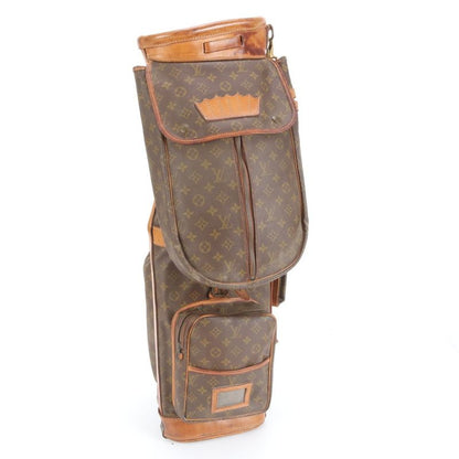 Louis Vuitton Monogram Sac Golf M58220 Leather Caddie Bag Golf Bag Sports Men