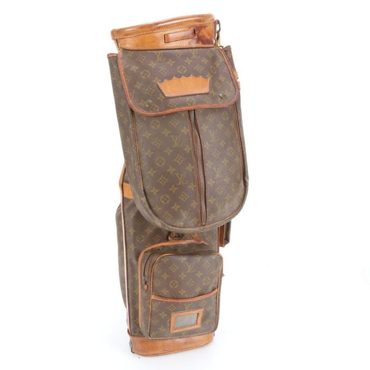 Louis Vuitton Monogram Sac Golf M58220 Leather Caddie Bag Golf Bag Sports Men