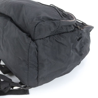 Prada Tessuto Nylon Triangle Logo Backpack Sac Shoulder Bag Business Black