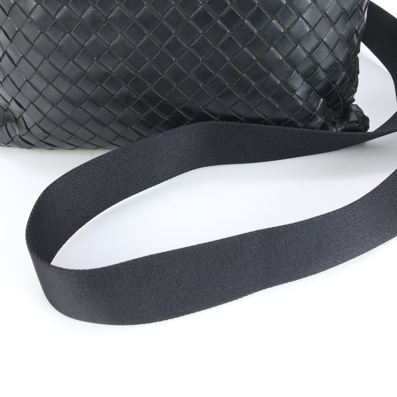 Bottega Veneta Intrecciato Leather Shoulder Bag Crossbody Messenger Genuine