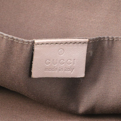 Gucci GG Canvas Sherry Line 189669 Tote Bag Shoulder Commuter Brown A4 Men