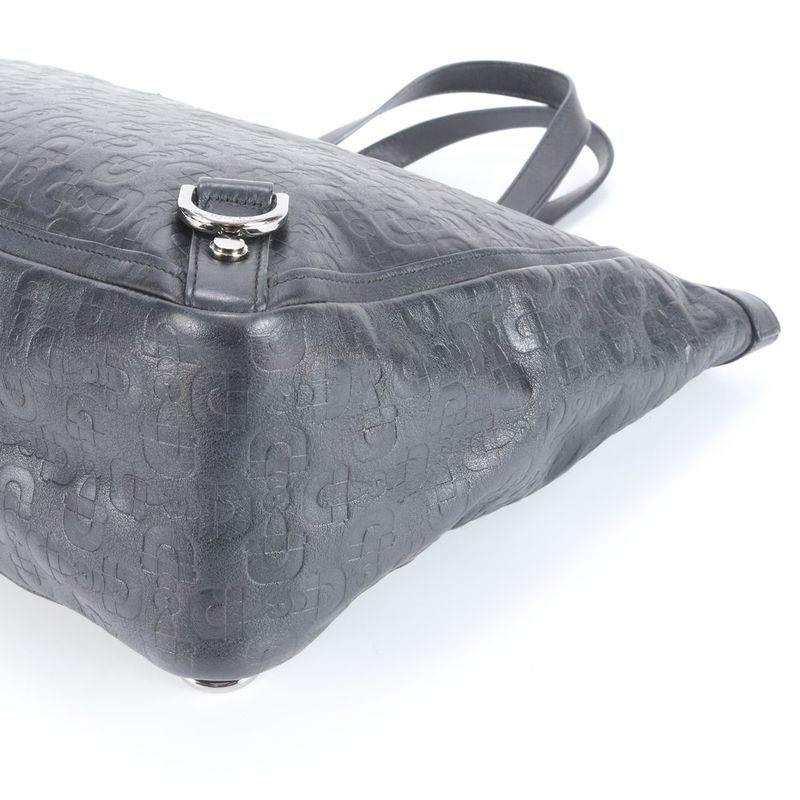 Gucci Abby Horsebit Pattern 293580 Leather Tote Bag Shoulder Business Commuter