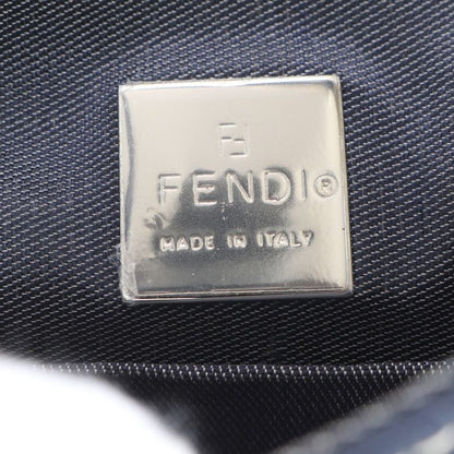 Unused Fendi Mamma Bucket Denim One Shoulder Bag Shoulder Hand Navy Blue