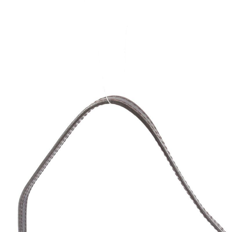 Fendi Zucchino Leather Shoulder Bag With Hologram Seal Shoulder Genuine Leather