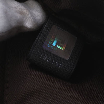 Fendi Zucchino Leather Shoulder Bag With Hologram Seal Shoulder Genuine Leather