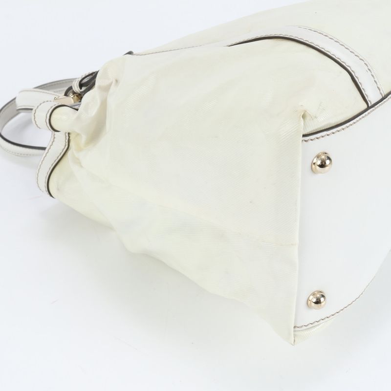 Gucci Sherry Line Interlocking G 162094 Leather Tote Bag Shoulder A4 Ladies RRM