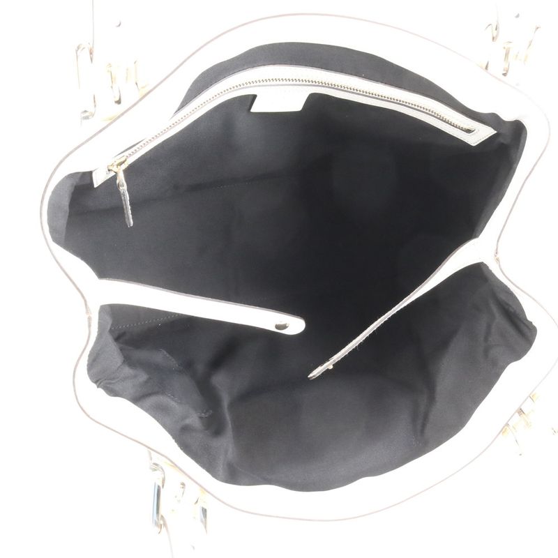 Gucci Sherry Line Interlocking G 162094 Leather Tote Bag Shoulder A4 Ladies RRM