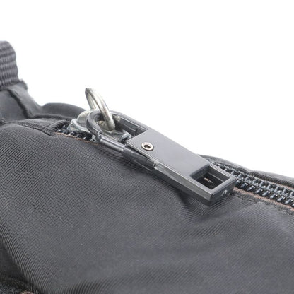 Prada Tessuto Nylon Triangle Logo Shoulder Bag Crossbody Messenger Black Men's