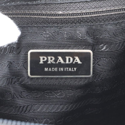 Prada Tessuto Nylon Triangle Logo Shoulder Bag Crossbody Messenger Black Men's