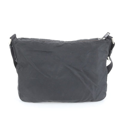 Prada Tessuto Nylon Triangle Logo Shoulder Bag Crossbody Messenger Black Men's