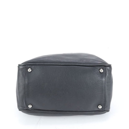 Chanel With Serial Seal Camellia Coco Mark Lambskin Leather Tote Bag Shoulder