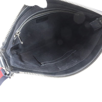 Gucci GG Supreme Sherry Line 474137 Leather Shoulder Bag Crossbody Messenger