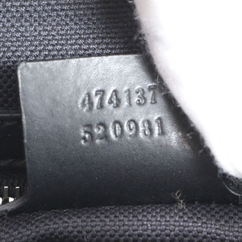 Gucci GG Supreme Sherry Line 474137 Leather Shoulder Bag Crossbody Messenger