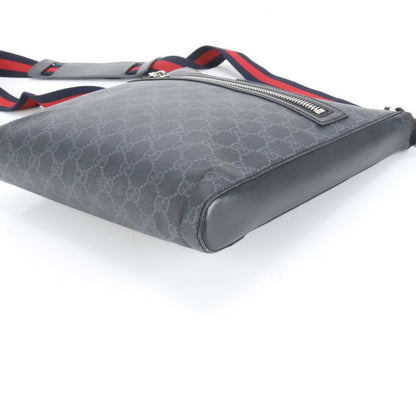 Gucci GG Supreme Sherry Line 474137 Leather Shoulder Bag Crossbody Messenger