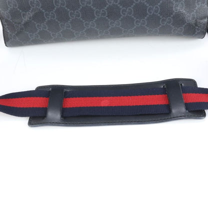 Gucci GG Supreme Sherry Line 474137 Leather Shoulder Bag Crossbody Messenger