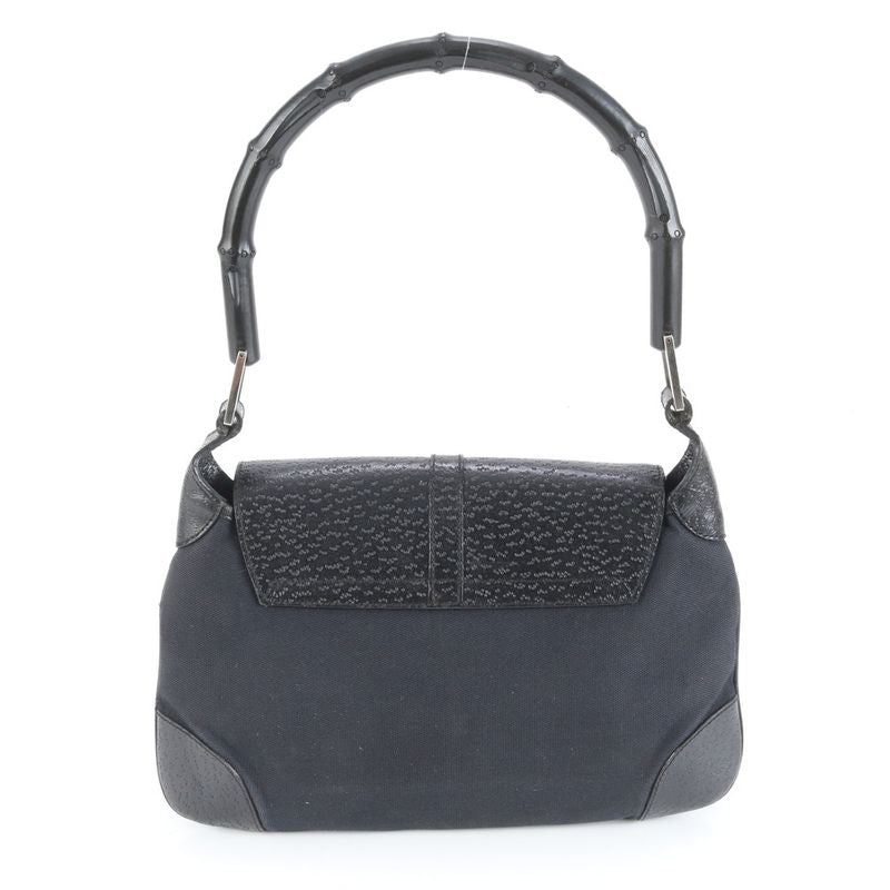 Gucci Bamboo Jackie 001 4096 Leather Shoulder Bag Shoulder Hand Genuine Leather