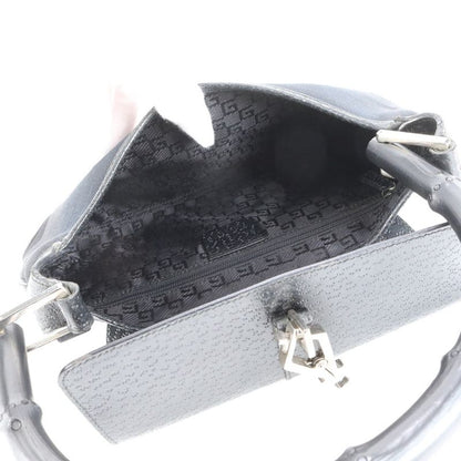Gucci Bamboo Jackie 001 4096 Leather Shoulder Bag Shoulder Hand Genuine Leather