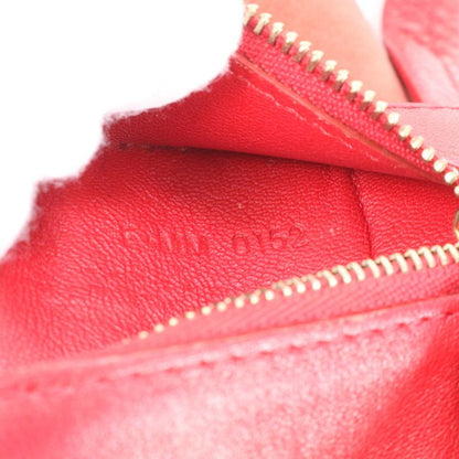 Celine Cabas Horizontal Red Leather Tote Bag Shoulder Genuine Leather A4 Ladies