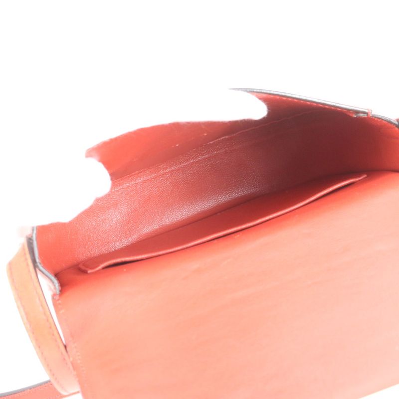 Celine Trotter Crossbody Gold Hardware Leather Shoulder Bag Crossbody Genuine