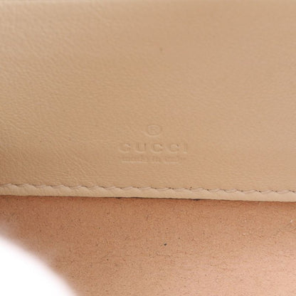 Gucci Raja Chain Shoulder Wallet Bag 573797 Leather Wallet Crossbody Women EEM