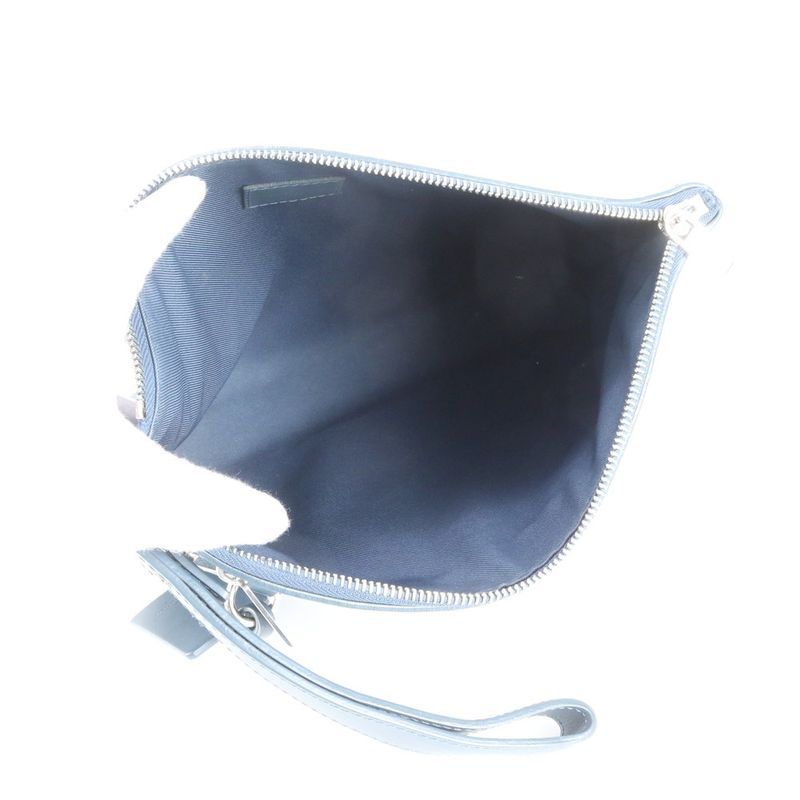 Louis Vuitton LV Aerogram Pochette M81029 Leather Second Bag With RFID Clutch