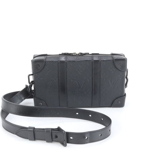 Louis Vuitton Monogram Eclipse Soft Trunk With RFID M80224 Leather Shoulder Bag