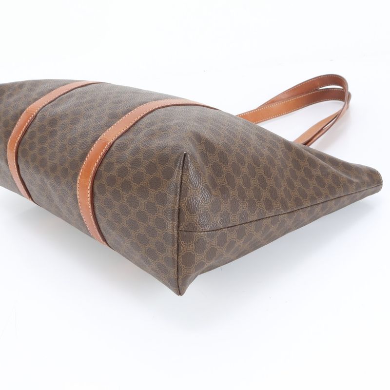 Celine Macadam Leather Tote Bag Shoulder Business Commute Document Bag A4 Men